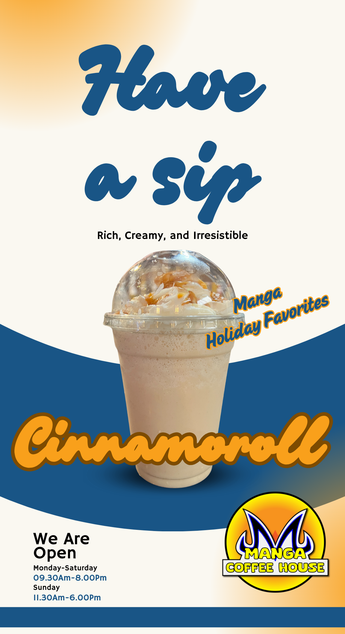The Cinamoroll drink delicious tastebud favorite. Santa New Mexico