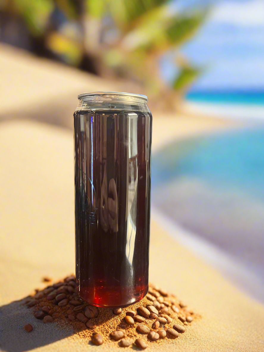 An iced americano manga coffee house Santa Fe New Mexico