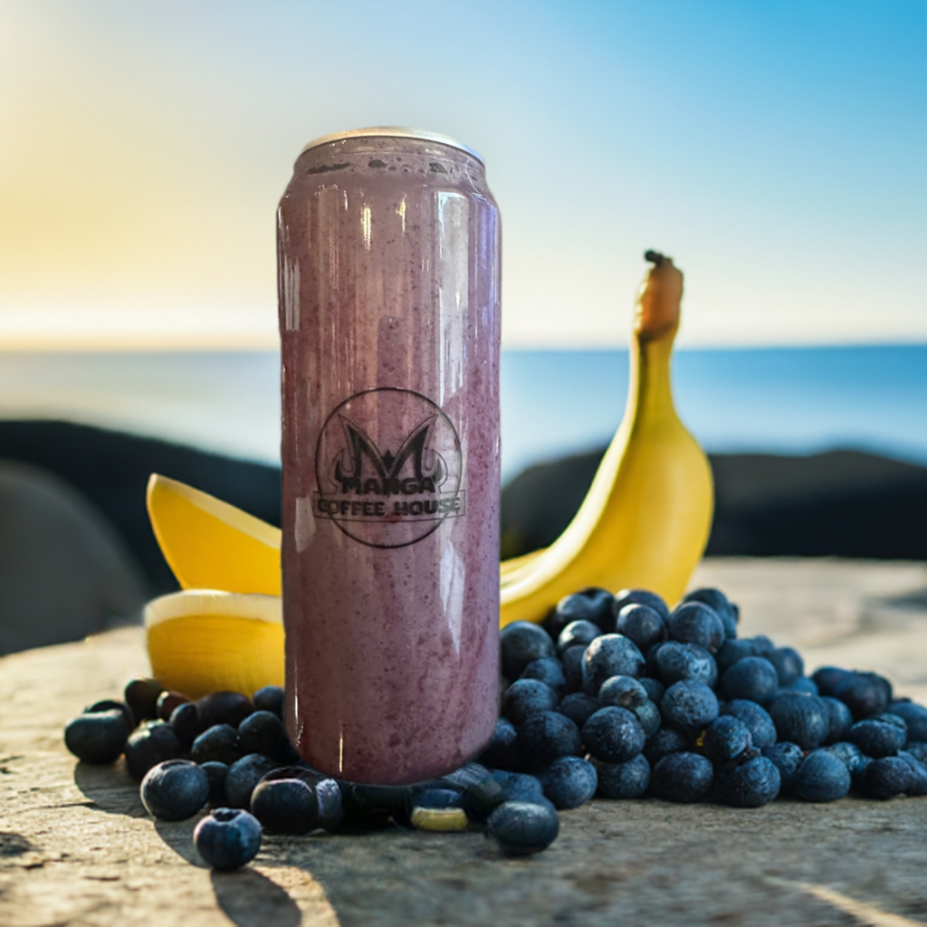 The Denji blueberry banana smoothy